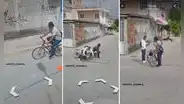 Cámaras de Google Maps captan singular encuentro entre ciclistas y escena se hace viral