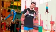 Patricio Parodi entrena gimnasia en la Videna y desea competir por el Perú