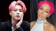 BTS y Doja Cat: estilista se inspiró en Jimin para el cabello rosa de la cantante