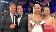 El juego del calamar: Benedict Cumberbatch y Lady Gaga posan junto al elenco en los SAG Awards