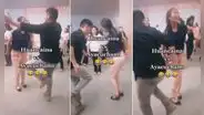 Jóvenes se ‘enfrentan’ en reto de baile al ritmo de huayno y causan furor en TikTok