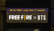 “BTS Show x Free Fire”: personajes, skins, emotes y mascotas de Bangtan para el videojuego