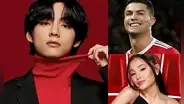 BTS: Taehyung junto a Cristiano Ronaldo y Ariana Grande, con los posts más populares de Instagram
