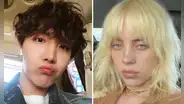 BTS: J-Hope y Billie Eilish emocionan a sus fans con interacción en Instagram