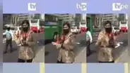 Reportera de TV Perú creyó que no la estaban grabando y enseñó los ‘pasos prohibidos’
