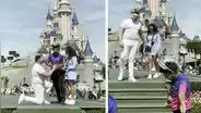 Pareja sufre incómodo momento en su propuesta de matrimonio y recibe disculpas de Disney