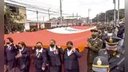 Masiva asistencia de población en ceremonias por el Día de la Bandera