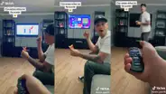 Joven le hace creer a su amigo que su televisión tiene control de voz y este cae en su mentira