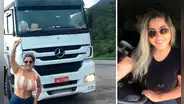 Juli Figueiró, la exitosa conductora de transporte pesado que arrasa en Onlyfans