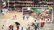 Tragedia en Colombia: derrumbe de palco en plaza de toros deja 4 muertos y decenas de heridos