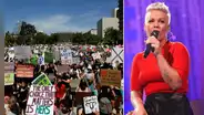 Pink le pidió a quienes se oponen al aborto libre que nunca vuelvan a escuchar su música