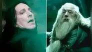 “Harry Potter”: el día que Severus Snape mató a Albus Dumbledore y sorprendió a fans
