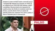 No, el nieto de Raúl Castro, expresidente de Cuba, no ha sido “atrapado” en Inglaterra