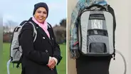 La mujer que cargó su ‘corazón’ en una mochila durante más de un año
