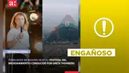 Foto del festival donde dejaron “toneladas de basura” no corresponde al evento en el que habló Greta Thunberg: es de 2015