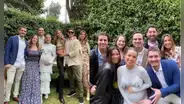 Hugo García y Mafer Neyra coincidieron en el baby shower de Natalia Merino con sus respectivas parejas