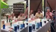 Familia sorprende con su ‘ritual’ antes de beber: “Chupar fuerte y esperar la muerte”