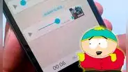 WhatsApp: conoce el truco para mandar notas de voz como Eric Cartman de “South Park”