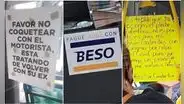Los mensajes más ocurrentes que los choferes de combi y mototaxi han puesto en sus vehículos