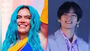 BTS: Karol G y su emocionante reacción al video de Taehyung escuchando “Provenza”