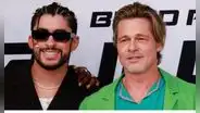 Brad Pitt le da un consejo a Bad Bunny luego de actuar juntos en la película “Bullet Train”
