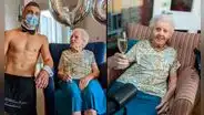 Anciana celebra su cumpleaños 106 con un sexy stripper: “Fue bastante divertido”