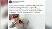 Profesora genera rechazo por reprobar a alumna que usó lenguaje inclusivo en un trabajo