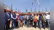 Realizan tradicional vaciado de obra CITEccal Junín