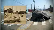 ¿Por qué la ‘Piedra de Alto Larán’ está en medio de la pista desde hace 100 años?
