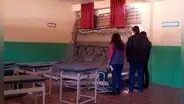 Colegio inicia año escolar con aulas inhabilitadas en Arequipa