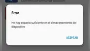¿Por qué mi teléfono indica que la memoria está llena sin tener nada?