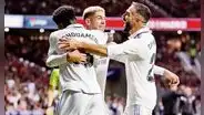 Merengues conquistaron el derbi madrileño