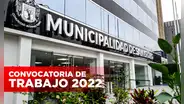 ¡Trabajo sí hay! Municipalidad de San Isidro ofrece empleos con sueldos desde S/1.550