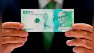 ¿Qué personaje sale en el billete de 100.000 pesos colombianos?