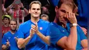 ¡Todos sentimos lo mismo, ‘Rafa’! Nadal rompió en llanto mientras se homenajeaba en aplausos a Federer