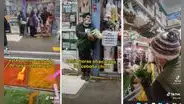 Joven tiene noble gesto con vendedor de verduras al que nadie compraba y escena conmueve