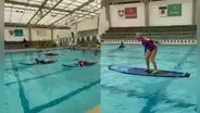 Colegio Newton sorprende por enseñar a sus alumnos técnicas de surfeo dentro de sus instalaciones