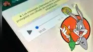 WhatsApp posee un truco secreto para mandar audios a tus amigos con la voz de Bugs Bunny