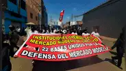 Comerciantes de Chiclayo cerrarán mercados el 20 de julio para exigir expropiación de tiendas