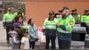 Los Olivos: llevan ayuda para familias afectadas por incendio