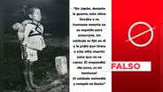 Esta historia sobre niño japonés que carga a su hermano muerto en la guerra es apócrifa