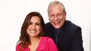 Alvina Ruiz y Gunter Rave emocionados por el 26° aniversario de “America noticias”