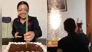 Confunden vela de cumpleaños con fuego artificial y llena de humo toda su casa