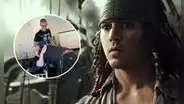 Johnny Depp vuelve a ser Jack Sparrow para cumplir sueño a fan: sin barba, revive al pirata