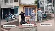 Joven se disfraza del payaso Pennywise y asusta a las personas con una motosierra