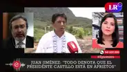 Juan Jiménez: “Definitivamente, el presidente está en aprietos”