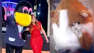 Cuy se olvida de “EBDT” y se presenta como Urraca en el aniversario de Magaly