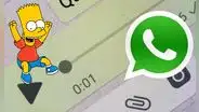 ¿Cómo mandar audios de WhatsApp con la voz de Bart Simpson?
