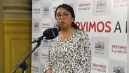 Ruth Luque formaliza denuncia ante Fiscalía por abuso de autoridad de la PNP