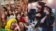Bad Bunny y Arcángel graban “La jumpa” y causan furor en las calles de Puerto Rico
